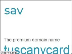 Sites similar to tuscanycard.com