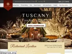 Sites similar to tuscanyslc.com