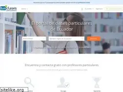 Sites similar to tusclasesparticulares.com.ec