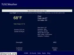 Sites similar to tuscweather.net