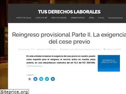Sites similar to tusderechoslaborales.es