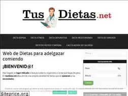 Sites similar to tusdietas.net