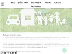Sites similar to tusegurosinsecretos.es