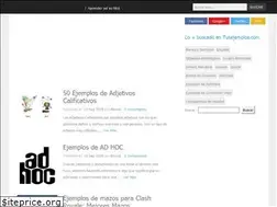 Sites similar to tusejemplos.com