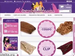 Sites similar to tusextensiones.com