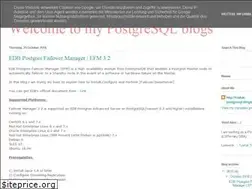 Sites similar to tushar-postgresql.blogspot.com