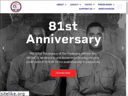 Sites similar to tuskegeeairmen.org
