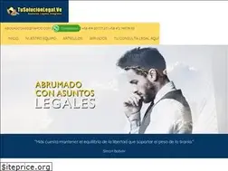 Sites similar to tusolucionlegal.com.ve