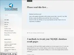 Sites similar to tutdepot.com