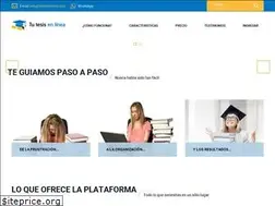 Sites similar to tutesisenlinea.com