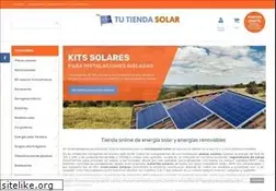 Sites similar to tutiendasolar.es