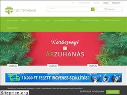 Sites similar to tutitermekek.hu