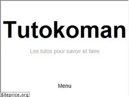 Sites similar to tutokoman.fr