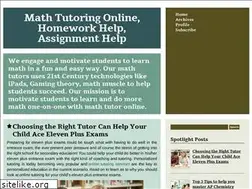 Sites similar to tutor-pace.typepad.com