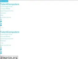 Sites similar to tutor4computers.com