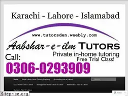 Sites similar to tutoragencylahore.wordpress.com