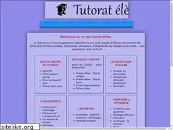 Sites similar to tutorat-eleves.fr