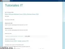 Sites similar to tutorialesit.blogspot.com