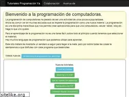 Sites similar to tutorialesprogramacionya.com