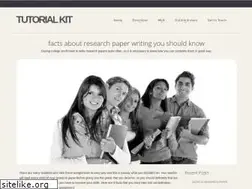 Sites similar to tutorialkit.com