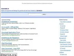 Sites similar to tutorials.in
