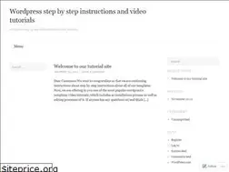 Sites similar to tutorials4.wordpress.com