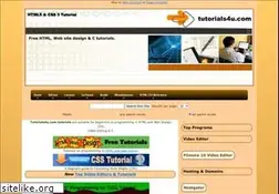 Sites similar to tutorials4u.com