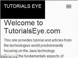 Sites similar to tutorialseye.com