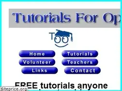 Sites similar to tutorialsforopenoffice.org