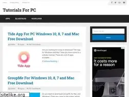 Sites similar to tutorialsforpc.com