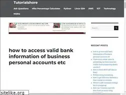 Sites similar to tutorialshore.com