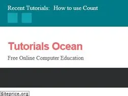 Sites similar to tutorialsocean.com