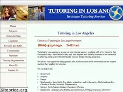 Sites similar to tutoringinla.com