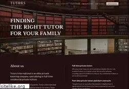 Sites similar to tutors-international.com