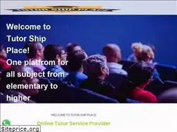 Sites similar to tutorshipplace.com