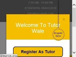Sites similar to tutorwale.com