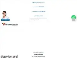 Sites similar to tutransporte.com.co