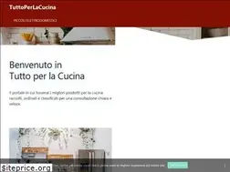 Sites similar to tuttoperlacucina.com