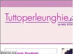 Sites similar to tuttoperleunghie.it