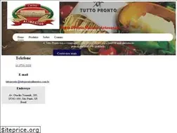 Sites similar to tuttoprontoalimentos.com.br