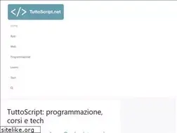 Sites similar to tuttoscript.net