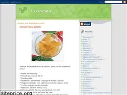 Sites similar to tuvenezuelabella.blogspot.com