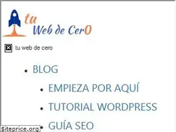 Sites similar to tuwebdecero.com