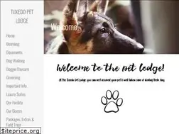 Sites similar to tuxedopetlodge.com