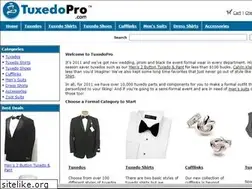 Sites similar to tuxedopro.com
