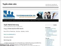 Sites similar to tuyennhanvienvn.wordpress.com