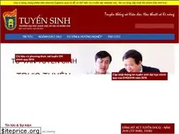 Sites similar to tuyensinh.ussh.edu.vn