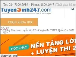 Sites similar to tuyensinh247.com