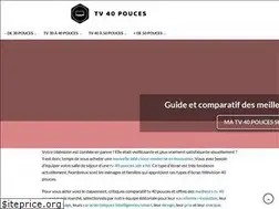 Sites similar to tv-40-pouces.fr