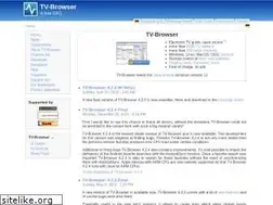Sites similar to tv-browser.org